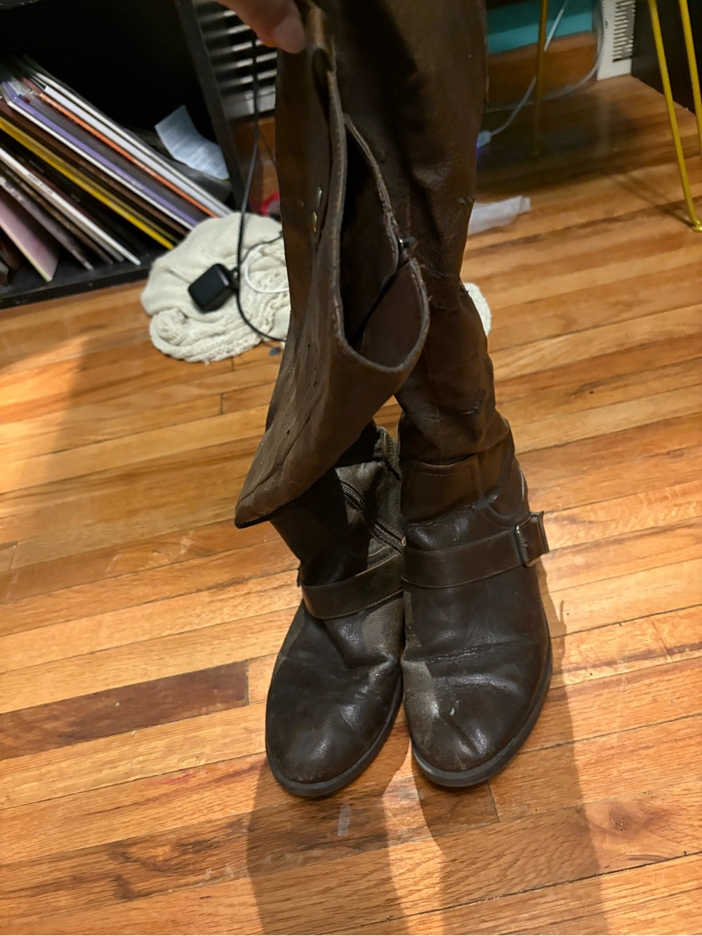 Women’s Brown Leather Tall Boots